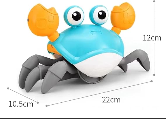 Crawling Crab Baby Toy with Music – Smart Moving Fun for Little Explorers