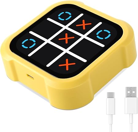 5-in-1 Electronic Tic Tac Toe Game – Smart Family Fun &amp; Learning Challenge