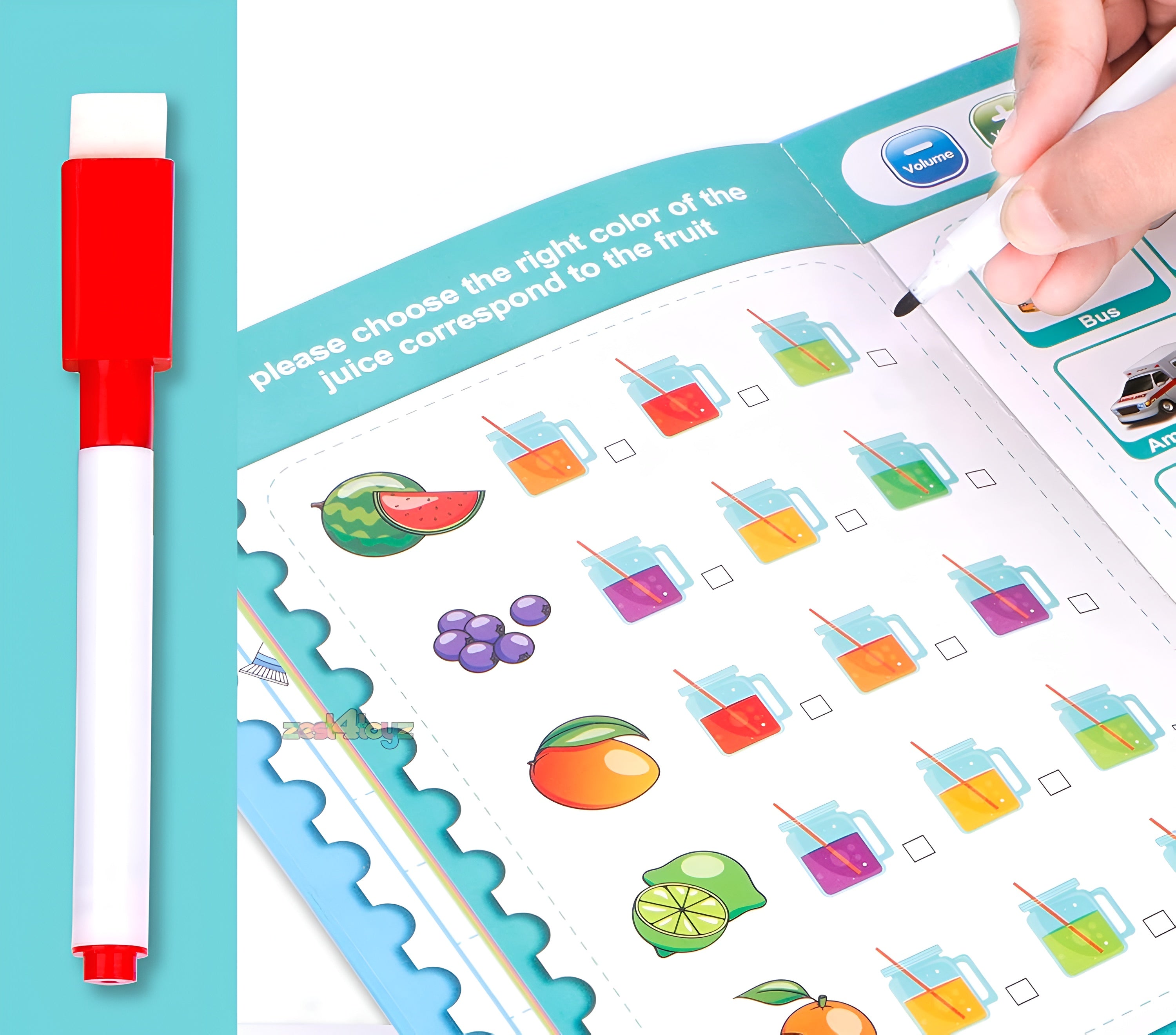 Interactive Phonetic Learning Book for Kids – Early Reading, Sound Recognition & Pronunciation Toy | Educational Intelligence Book for Toddlers & Preschoolers