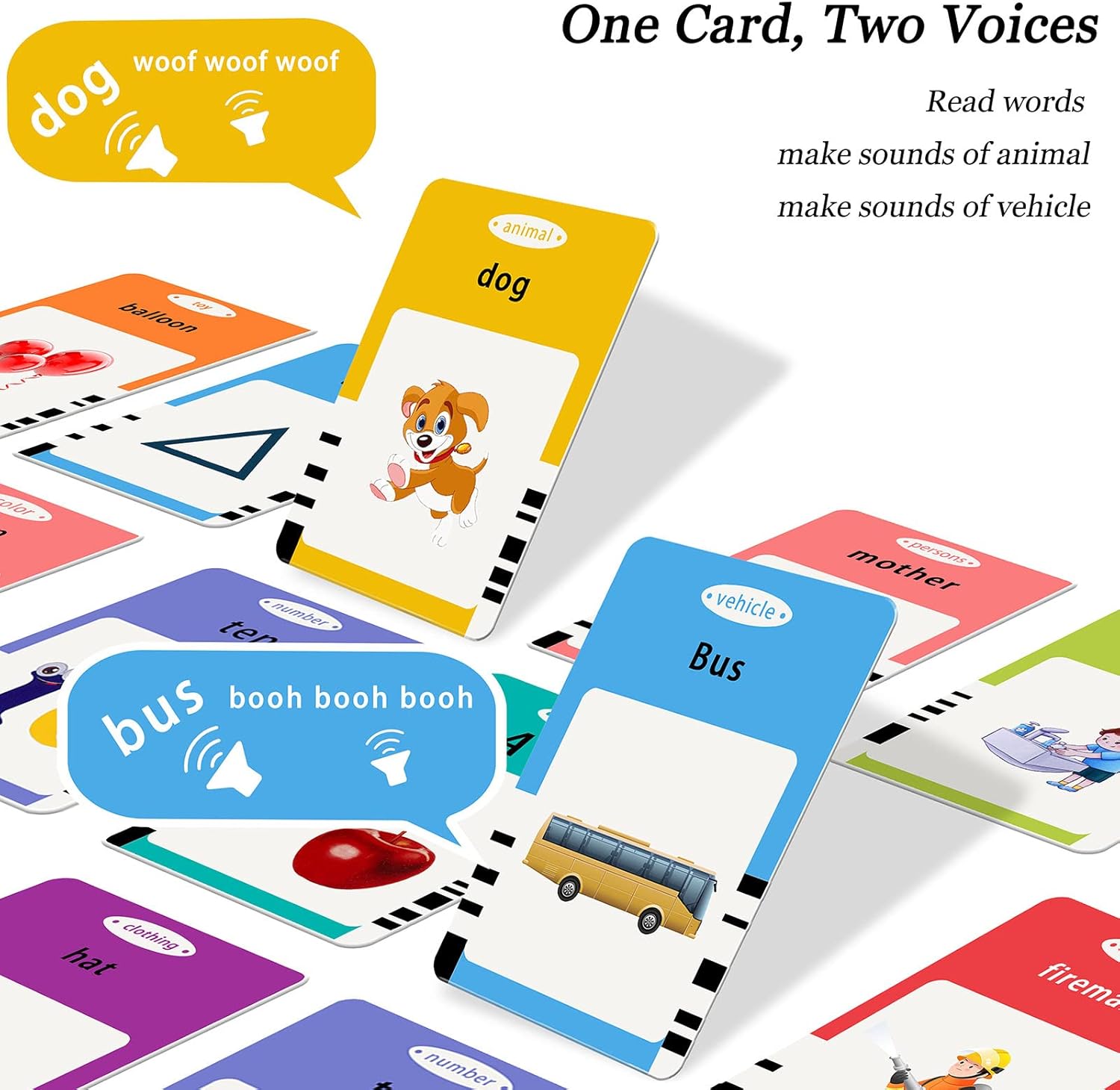 Talking Flash Cards for Toddlers | Educational Speaking Cards Toy for Speech Development & Early Learning 📚🔊✨