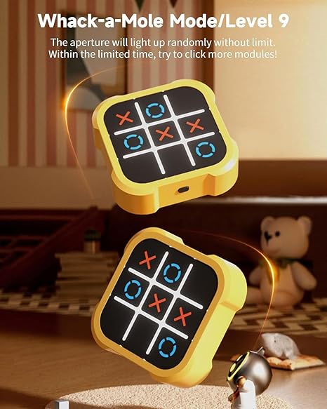 5-in-1 Electronic Tic Tac Toe Game – Smart Family Fun &amp; Learning Challenge