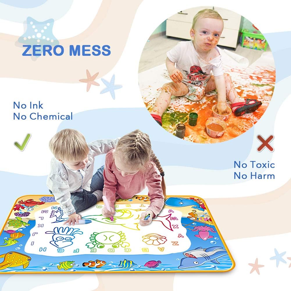 Water Doodle Mat – Mess-Free Painting & Drawing Toy for Kids