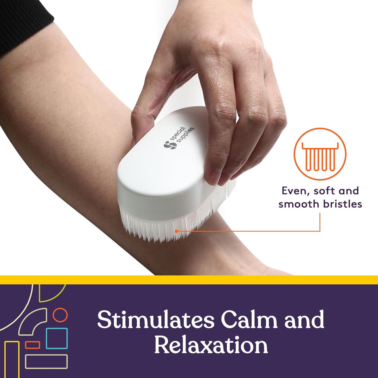 Special Supplies Premium Sensory Therapy Brushes for Kids and Adults | Occupational Therapy Tools for Autism, ADHD & SPD | Wilbarger Protocol Brush .