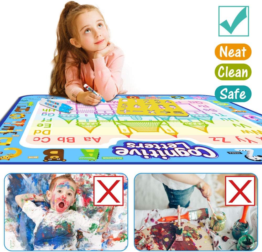 Water Doodle Mat – Mess-Free Painting & Drawing Toy for Kids