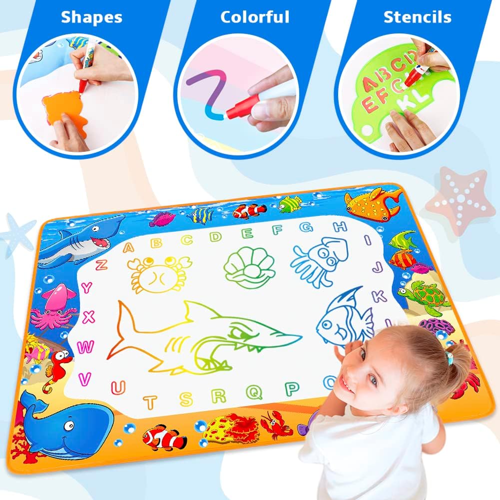 Water Doodle Mat – Mess-Free Painting & Drawing Toy for Kids
