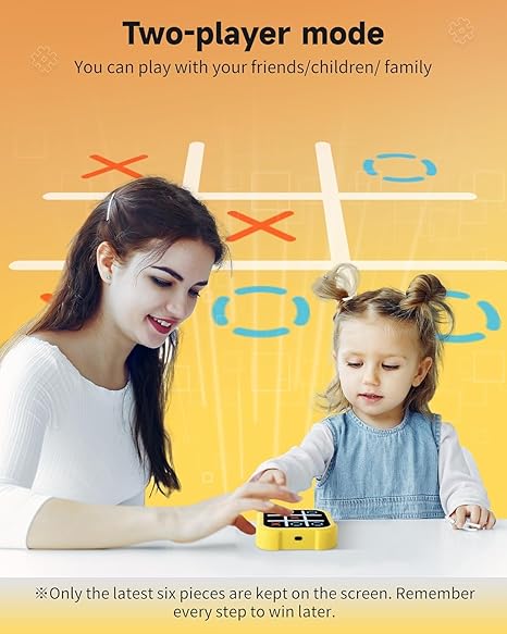 5-in-1 Electronic Tic Tac Toe Game – Smart Family Fun &amp; Learning Challenge