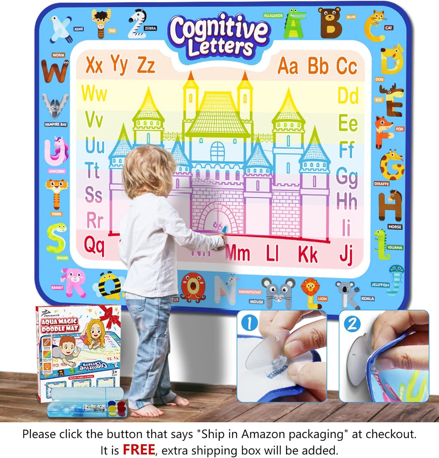 Water Doodle Mat – Mess-Free Painting & Drawing Toy for Kids