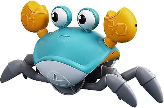 Crawling Crab Baby Toy with Music – Smart Moving Fun for Little Explorers