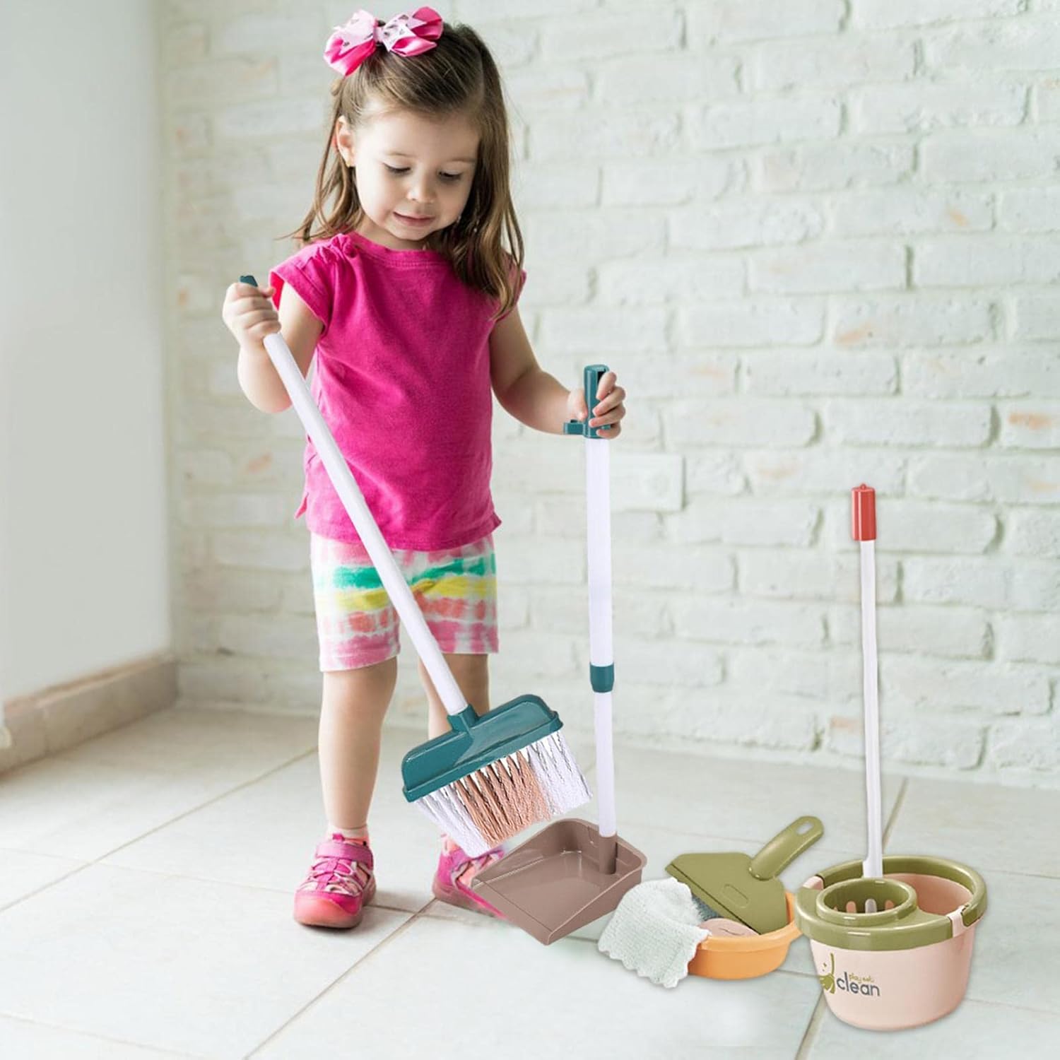Little Helper Pretend Play Set – Teach Kids Everyday Tasks Through Fun