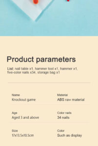 Toddler Hammer Nails Toys