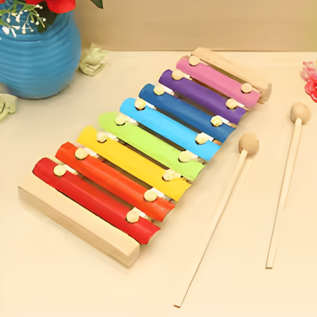 Wooden Xylophone – 8-Note Musical Toy for Kids’ Sound & Sensory Development