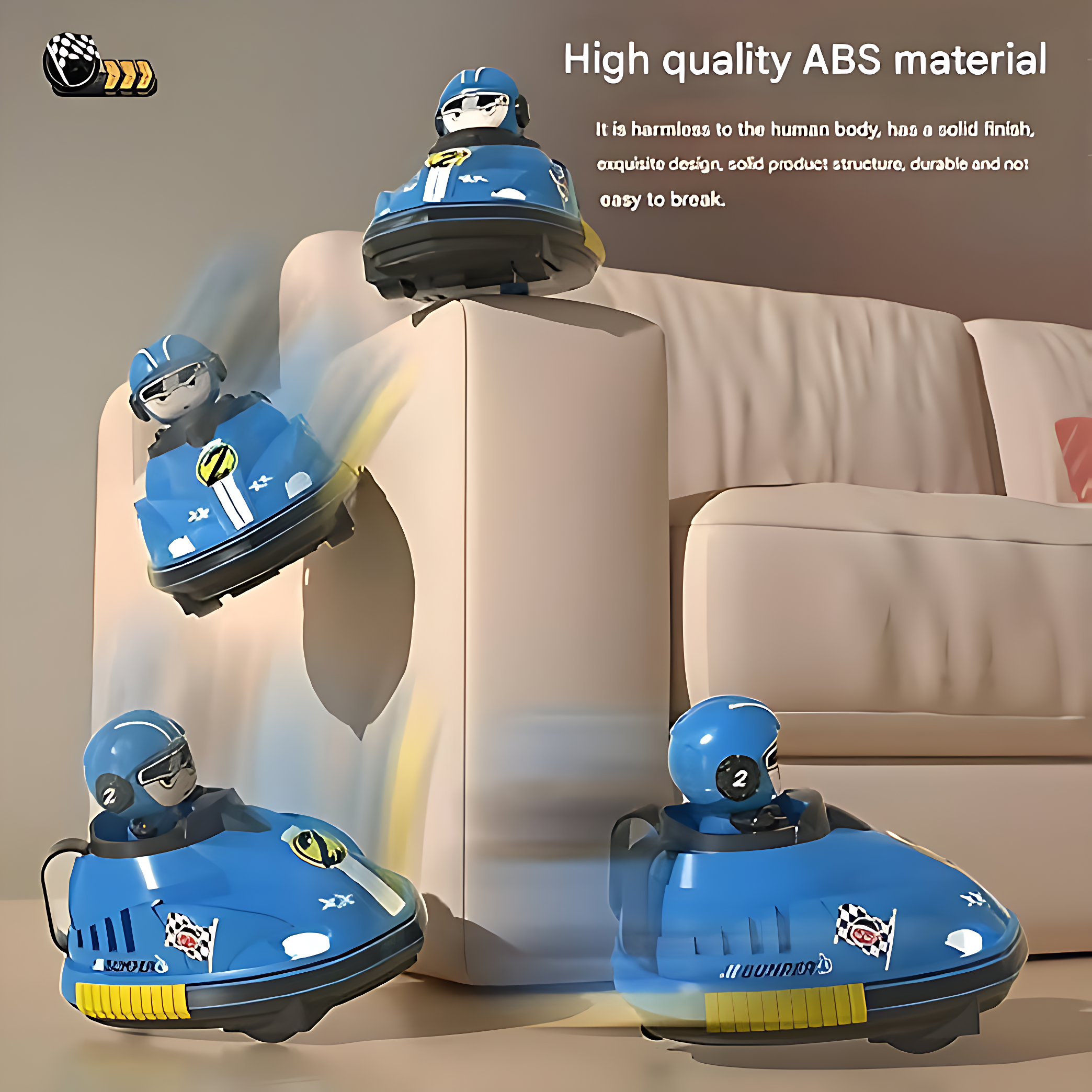 2 RC Bumper Cars – Action-Packed Multiplayer Fun for Kids