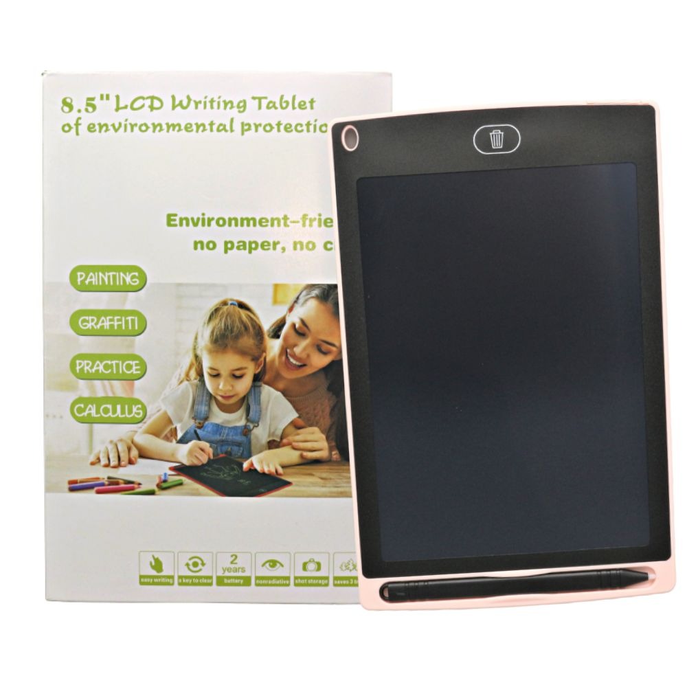 8.5 Inch LCD Writing Tablet – Reusable Digital Drawing Pad for Kids & Office