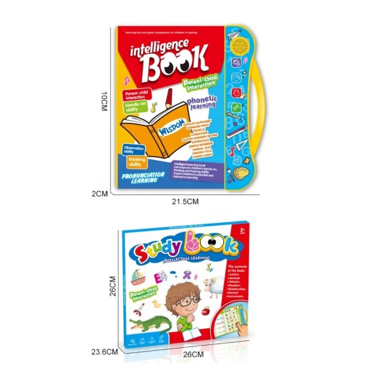 Interactive Phonetic Learning Book for Kids – Early Reading, Sound Recognition & Pronunciation Toy | Educational Intelligence Book for Toddlers & Preschoolers