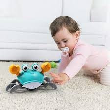 Crawling Crab Toy, Interactive Escape Crabs Walking Dancing with Music – Crawling Toy